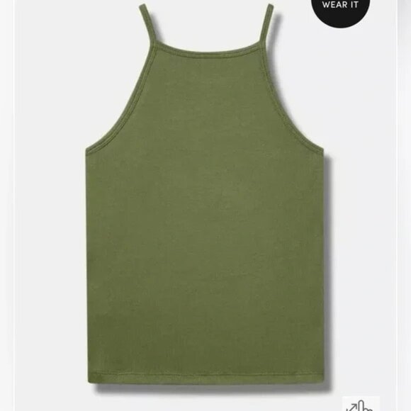 NWT TORRID Here For The Sun Ribbed Goddess Crop Tank - Picture 2 of 8